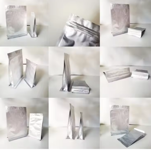 Bolsas con Cierre Zip Personalizadas, Resellables, con 8 Costuras Laterales, Base Cuadrada Plana, Gran Capacidad, para Almacenamiento de Comida para Mascotas y Arena para Gatos, con Ventana - Product Image 3