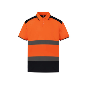 เสื้อยืดแขนยาวสะท้อนแสงแบบมองเห็นได้ชัดเจนสำหรับผู้ชาย ผ้าฝ้าย 100% ระบายอากาศได้ดี ทนทาน คุณภาพดี - Product Image 1