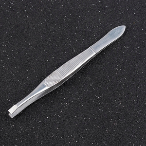 Professional Eyebrow Tweezers Stainless Steel Precision Slant Tip Hair <b>Removal</b> <b>Tool</b> Stainless Steel Eyebrow Tweezers - Product Image 6