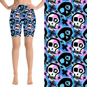 Shorts de Yoga de Cintura Alta para Mujer, Personalizados al por Mayor, con Bolsillo para Teléfono, Elásticos, Compresivos, para Fitness - Product Image 1