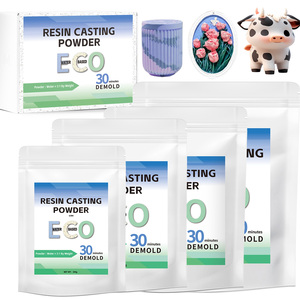 Factory environmentally friendly water-based resin <b>casting</b> <b>powder</b> non-toxic quick-release suitable for resin DIY sculpture molds - Product Image 6