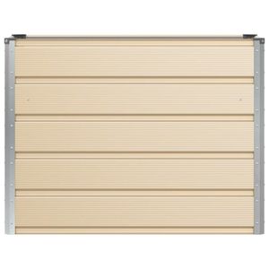 กระถางเหล็กสีงาช้าง 39.37 x 15.75 x 29.53 นิ้ว ในกลุ่มกระถางดอกไม้และกระถางต้นไม้ - Product Image 4