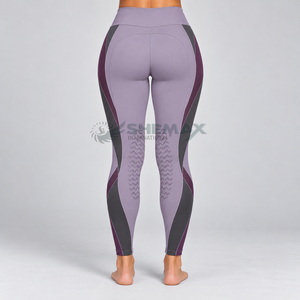 Pantalones de equitación para mujer, hechos con materiales transpirables, con movimiento flexible y comodidad confiable para interiores. - Product Image 3