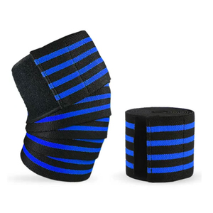 Soporte de Rodilla Tejido a Rayas, Transpirable, con Cierre de Gancho y Bucle, Unisex, Protección para Baloncesto en Todas las Estaciones - Product Image 3