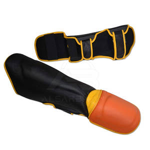 Espinilleras ajustables de precio de fábrica, ligeras, para Muay Thai, con protección para pies y rodillas - Product Image 3