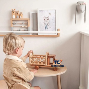 MEILLEURE VENTE DE L'ANNÉE Rotin Jouet Camion Grande Rotin Enfants Voiture Jouet Enfants fait à la main au Vietnam - Product Image 5