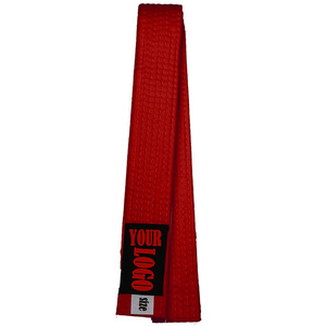 Cinturones de Jiu-Jitsu Unisex para Adultos, Ropa Deportiva de MMA con Logotipo Personalizado, Cinturones de Judo con Doble Costura de Algodón/Poliéster, Cómodos Cinturones de Jiu-Jitsu - Product Image 4