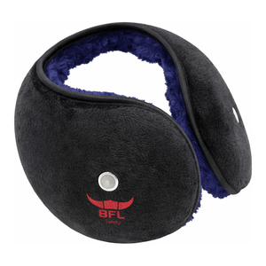 Buffalo BFL-205 Winter Earmuffs Double Fabric <b>Black</b> Hearing Protection for Outdoor Activities - Product Image 1