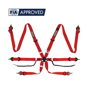 Siège de course compatible TBRACING Sport Plus, homologué FIA, avec ceinture de sécurité, OEM ODM, vente en gros, avec bande élastique brevetée - Product Image 2