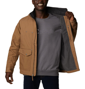 Veste Softshell Homme d'extérieur Coupe-Vent Unie, Vente en Gros, Personnalisable, avec Doublure Polaire Douce, Blouson Softshell - Product Image 4