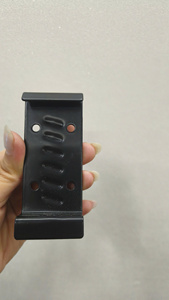 Wall Mounted Large Single <b>Hook</b> For Home Organization Metal Garage <b>Tool</b> Storage Wall Mount Capacity 20kg Loading Black GAPGAR012 - Product Image 5