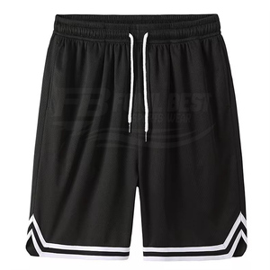Pantalones Cortos Deportivos de Baloncesto para Hombre, de Algodón, Transpirables, Sublimados, con Cordón Ajustable, de Secado Rápido, Personalizables con Logotipo - Product Image 3