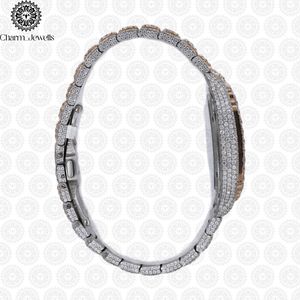 Charm_Jewells Luxury Women's Stainless Steel Square <b>Mechanical</b> <b>Watch</b> With Diamond Bezel Sapphire Crystal Analog Dial 30mm - Product Image 2