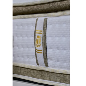 Matelas à ressorts en tissu Vietnam Euro avec surmatelas matelassé en viscose Cleopatra R0 pour chambre et hôtel - Product Image 5