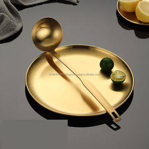 Premium Quality Gold and Silver Stainless Steel Big <b>Serving</b> <b>Spoon</b> - Product Image 6