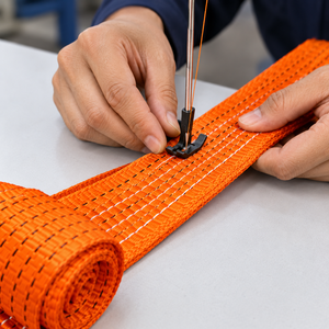 Sangle à cliquet de 50 mm, 3000 kg, en polyester haute résistance pour la logistique et la sécurisation des marchandises – Solution de fixation de fret – Fournisseur OEM - Product Image 4