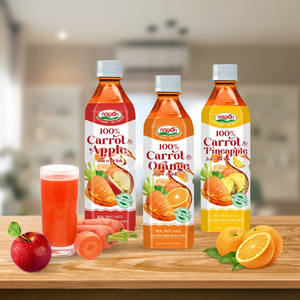 Jugo de Zanahoria 100% Natural con Jugo de Manzana Fresco, Bebida Refrescante, Jugo de Frutas, Botella PET de 500ml, NAWON Food Beverages, Muestra Gratis - Product Image 6