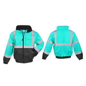 Men's Low Price Reflective Safety <b>Jacket</b> <b>Hi</b> <b>Vis</b> Work Wear Long Sleeve With Security Features <b>Waterproof</b> Comfortable For Working - Product Image 3