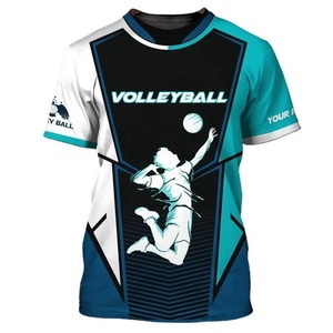 <b>Volleyball</b> Jersey Shorts <b>Sets</b> | Hot Sale Summer Moisture-Wicking Fade Resistant Custom Logo Printed High Quality Unisex Uniform - Product Image 1