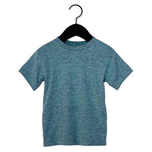 เสื้อยืดเด็กผ้าฝ้ายแท้ 100% แบบเรียบ ไม่มีลาย พร้อมป้าย สามารถสกรีน พิมพ์ลาย ปักโลโก้ได้ เสื้อยืดเด็กสำหรับเด็กชายและเด็กหญิง - Product Image 6