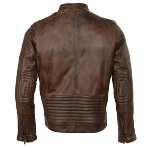 High Quality Stylish Waterproof Eco-Friendly <b>Leather</b> <b>Jacket</b> Men OEM Wholesale Comfortable Stand Collar <b>Winter</b> Casual - Product Image 2