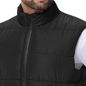 Custom Logo Design Puffer Down Jacket <b>Men</b> Winter Bubble Padded Coat <b>Men's</b> Puffer Shiny Jackets - Product Image 2