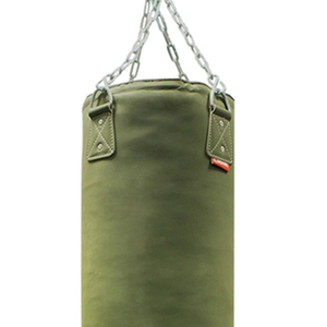 Sacos de Boxeo Profesionales Boerllon de Cuero Genuino de Alta Resistencia, Relleno de Algodón, Ecológicos, Ligeros, con Altura Ajustable - Product Image 3