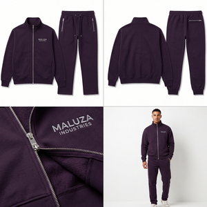 Ensemble de survêtement chaud et épais pour homme, hiver, haute qualité, impression personnalisée, sweat à capuche en molleton lourd, pantalon de jogging, tenues de sport OEM - Product Image 5