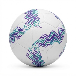 Balón de Fútbol de Cuero PU Ecológico Marca HIEND Modelo HI-87, Duradero, Peso 0.4-0.45kg, Tamaño 5 Personalizado para Deportes de Equipo al Aire Libre - Product Image 2