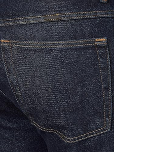 Jeans de Pierna Recta Color Índigo Oscuro Personalizados para Hombre, Pantalones Vaqueros Clásicos para Uso Casual, Estilo Urbano y Ropa Personalizada - Product Image 5