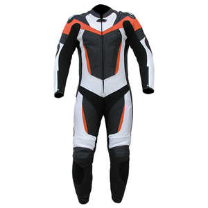 Combinaison de moto pour homme en cuir lourd de haute qualité, sur mesure, vêtements de sport, coupe-vent, imperméable, respirant - Product Image 1