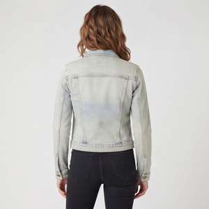 Custom High Quality Vintage <b>Denim</b> <b>Jacket</b> OEM Men's <b>Denim</b> Jeans <b>Jacket</b> Casual Outwear Jeans <b>Jacket</b> <b>Denim</b> Button Up Coat Mens - Product Image 2