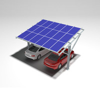 Supports au sol de panneau solaire de prix usine Supports de parking solaires galvanisés à chaud pour panneaux solaires