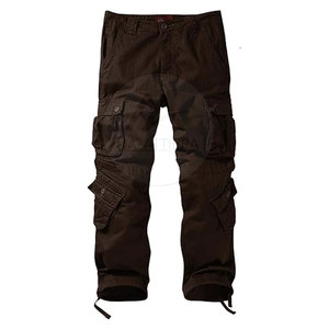 Premium Lightweight Men <b>Cargo</b> Pants Mid Multi-Pocket <b>Straight</b> <b>Leg</b> Utility <b>Trousers</b> Durable Cotton Fabric Outdoor Workwear Casual - Product Image 4