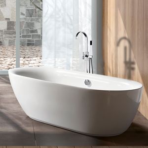 Rubinetto per Vasca da Bagno Freestanding con Doccetta - Rubinetti Premium per Bagno e Doccia - Product Image 4