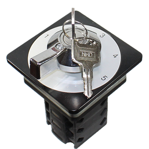 NHD สวิตช์แยกแบบหมุน100A NDS-1003G5P 690V ด้ามจับพลาสติกพร้อมรู22มม. สวิตช์แยก100% ควบคุม IP66อุตสาหกรรม - Product Image 6