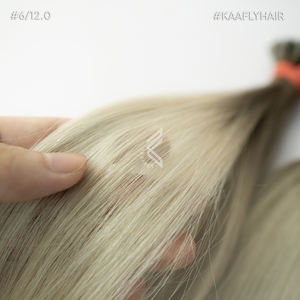 Extensiones de cabello humano virgen europeo 100% Natural 70cm teñido Uso de salón de alta calidad - Product Image 2