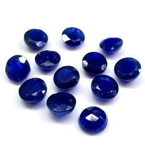 Zafiro Azul Natural de 8mm, Corte Redondo, Color Azul Vibrante, Lote de Piedras Preciosas Sueltas para Joyería, Venta al Por Mayor, Proveedor de Zafiro, OFERTA - Product Image 3
