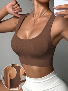 Soutien-gorge de yoga sans fil pour femmes, avec une coupe flexible et performante, idéal pour l'exercice, l'entraînement physique et un port quotidien confortable - Product Image 5