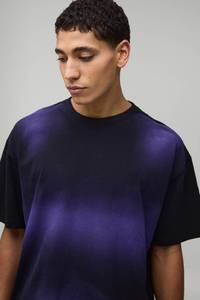 Camiseta de Hombre con Efecto Deslavado, 100% Algodón, Estilo Vintage, Oversize, Casual, Streetwear, con Logotipo Personalizado, Transpirable, de Alta Calidad, OEM - Product Image 6