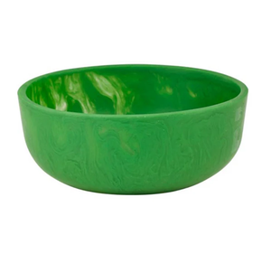 Bol à fruits classique en résine verte écologique, compatible lave-vaisselle, pour la maison et le camping - Product Image 1
