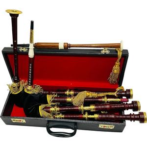 Baguettes à dudels écossaises de haute qualité pour les fanfares et les cérémonies, avec drones en laiton et en bois, fabriquées sur mesure à la main - Product Image 6