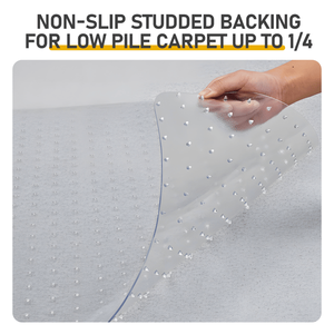 Tapete de PVC Mate Texturizado de 2.2 mm de Grosor, 90x120 cm, 36x48 Pulgadas, Doble Pliegue con Diseño en Relieve, Revestimiento de Plástico para Piso - Product Image 6