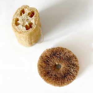 Kitchen Washing Equipment Accessories Coconut Scourer Sustainable zero Waste Coco Coir Sponge Scrubber for Dishes - Product Image 4