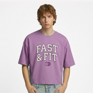Camisetas Personalizadas de Estilo Urbano para Hombre, 100% Algodón, Impresión en Serigrafía, Corte Holgado, Transpirable, Gran Venta - Product Image 1