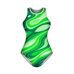 Nuevo Traje de Baño de Una Pieza para Mujer, Sexy, con Push-Up, Estampado, para Playa, Verano, con Volantes - Product Image 6