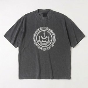Camiseta Oversize de Hombre de Alta Demanda y Calidad Superior con Hombros Caídos, Algodón Grueso, Logotipo Personalizado, Estilo Urbano, Clásica, Artículo Masculino al por Mayor - Product Image 1