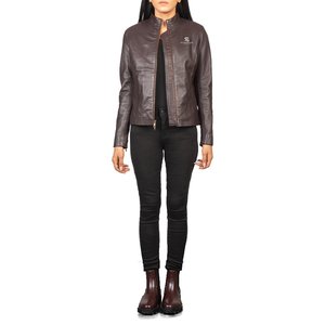 Elegant <b>Women</b> Genuine <b>Leather</b> <b>Jacket</b> Soft <b>Leather</b> Slim Fit Fashion Outerwear <b>for</b> Autumn Winter Street Wear 2026 - Product Image 5