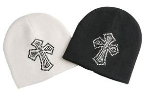 Gorro de Punto Personalizado con Logotipo, de Poliéster y Algodón, Decoraciones de Pedrería Personalizables, Estilo Urbano, Bloques de Color, Unisex para Adultos - Product Image 2