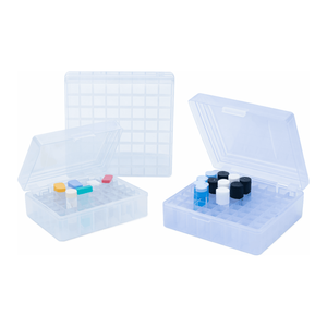 สำหรับชั้นวางหลอดทดลอง-กล่องแช่แข็ง SciLab PP แบบ 50/100 ช่อง สามารถนึ่งฆ่าเชื้อได้ สำหรับหลอดเก็บตัวอย่างแบบแช่แข็งและหลอดทดลอง - Product Image 3